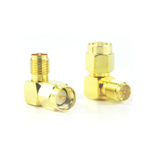 Connettore antenna FPV ad angolo retto SMA / RPSMA (2 pz.)