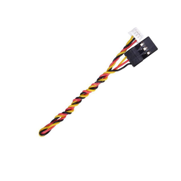 Cabo de vídeo de potência FPV 4 pinos de 1,5mm a 2,54 servo (20 cm.)
