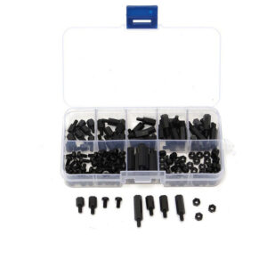 Kit Columnas Separadoras/Tornillos/Tuercas Nylon M3 (180 piezas o 300 piezas)