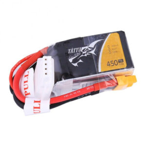 Batería Tattu 450mAh 11.1V 75C 3S1P con conector XT30