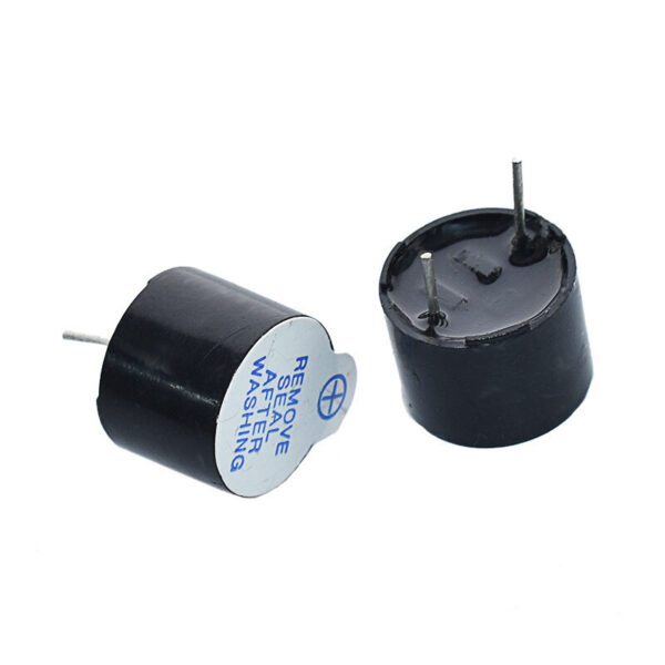 Zumbador Miniatura 9*12 mm 5 Voltios Super Ruidoso (2 unidades)
