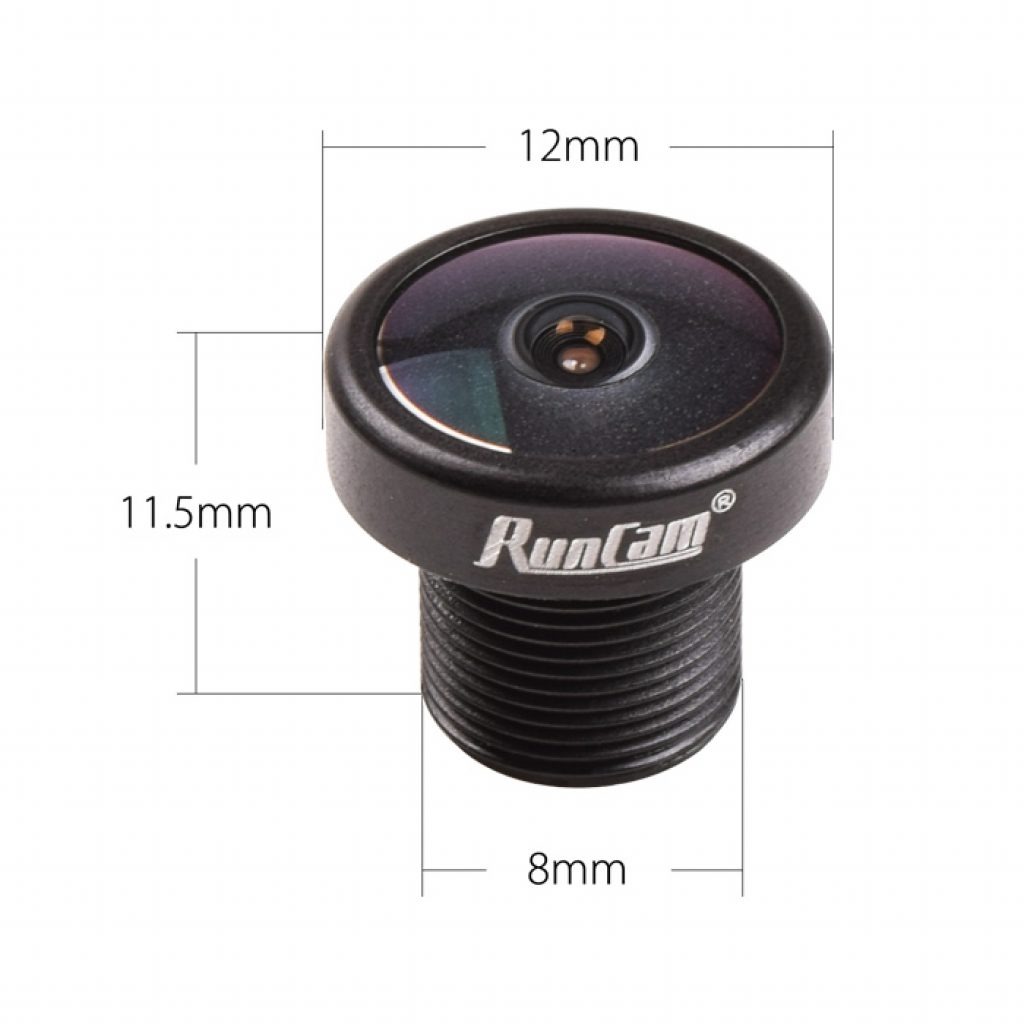 Lente de 2.1 mm para RunCam Racer Series Micro Swift / Sparrow 1/2 Robin 