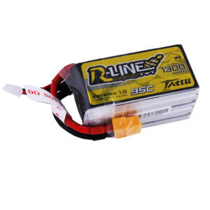 Batería de lipo Tattu R-Line 1300mAh 95C 5S1P con conector XT60