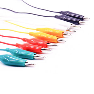 Pinzas de cocodrilo para electrónica (5piezas)