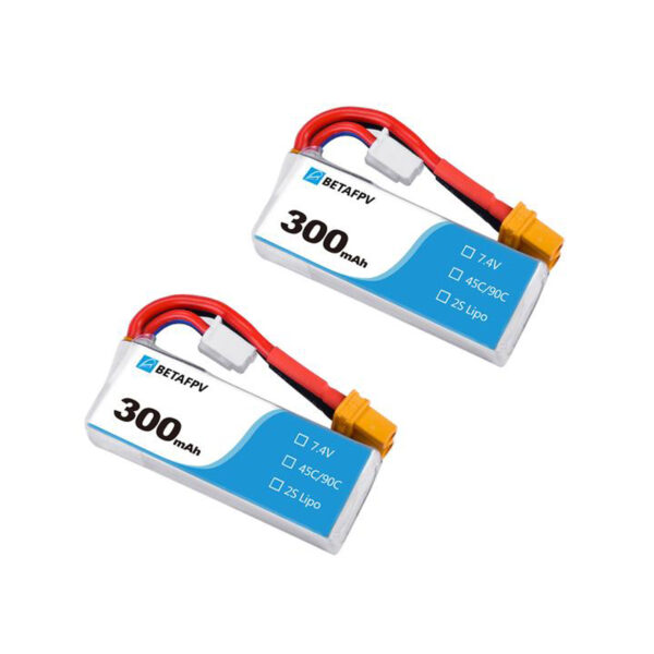 Batería BetaFPV 300mAh 2S 45C (2 Unidades)