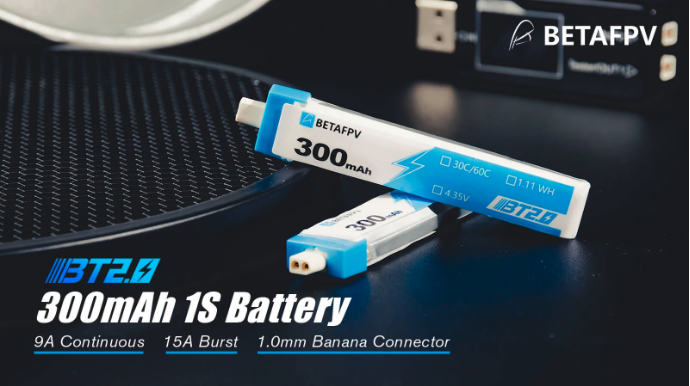 BetaFPV BT2.0 300mAh 1S 30C Akku  