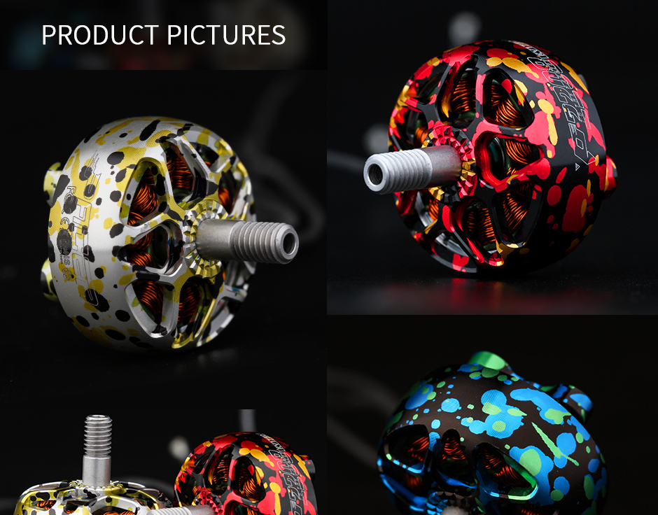 T-Motor Pacer P2306.5 2400Kv Mix Dorado5