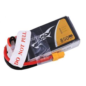 Batería Tattu 850mAh 11.1V 75C 3S1P (XT30/XT60)