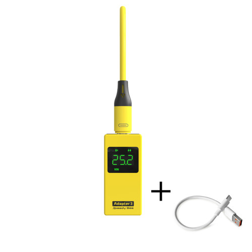 Adaptador SpeedyBee 3 + 6A USB-A a USB-C Cable de carga súper rápida