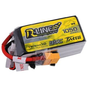 Batería Tattu R-Line Versión 3.0 1050mAh 22.2V 95C 6S1P con conector XT60