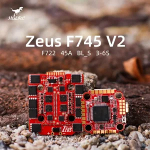 HGLRC Zeus F745 V2 STACK FPV 3-6S F722 FC 45A BL_S 4 en 1 ESC
