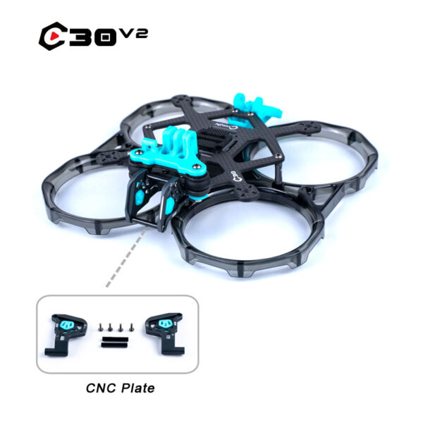 Kit de marco para grabación cinematográfica Axisflying Cineon C30 de 3 pulgadas para interiores - GPS TPU